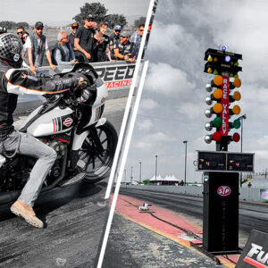 Gumps Drag Race: Harleys e acessórios de alta performance